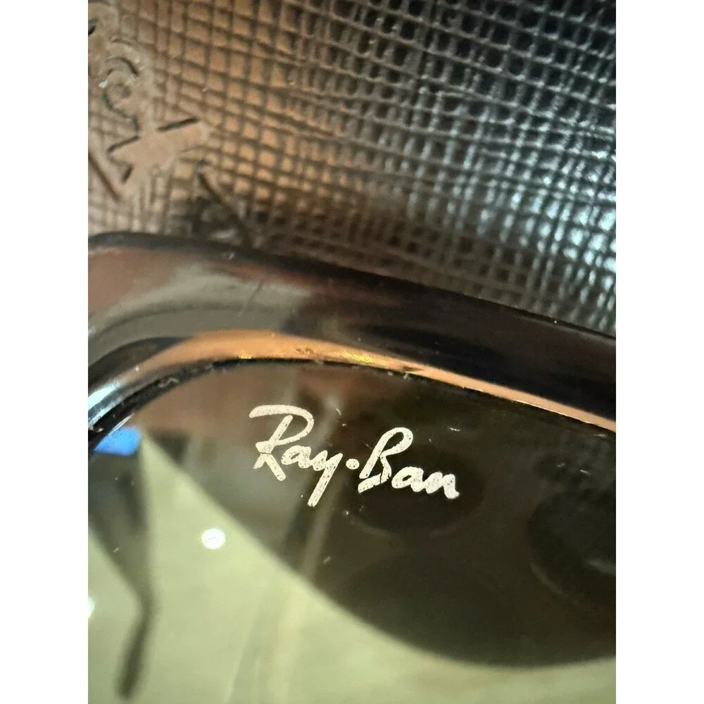 Vintage B&L Ray-Ban Predator 1 W1845 PS1 Sunglasses Glossy Black G-15 w/ Case